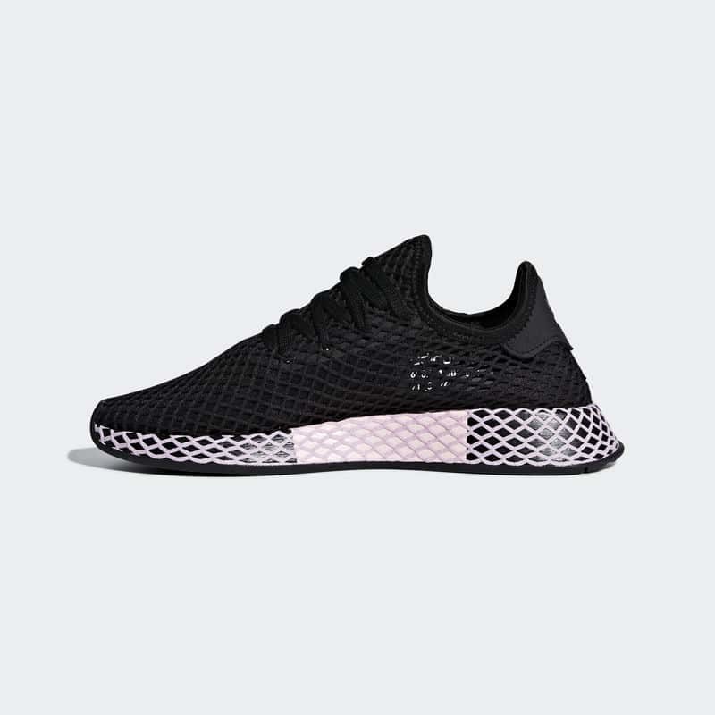 Adidas deerupt sale black and lilac